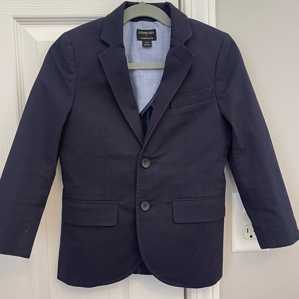 Boys crewcuts Thompson suit jacket 4-5